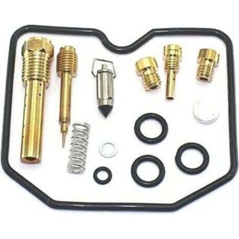 Kit de réparation de carburateur pour moto – joints toriques, aiguilles et pièces pour chambre à flotteur – compatible avec GSF600S Bandit 600 S (1996–1999) (1/2)