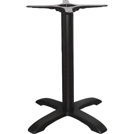 Bolero CE154 gamba tavolo base in ghisa, nero (1/4)
