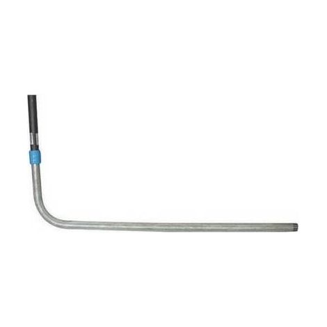 GIUNTO CURVO ZINCATO FILETTATO PER ACQUA Misura: Diam. 50 x 1"1/2