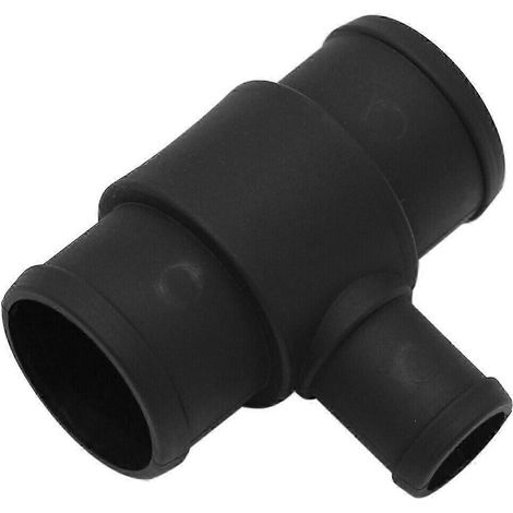 Raccord en T pour durite inférieure de liquide de refroidissement de radiateur compatible avec Transit Connect 2010, 2011, 2012 et 2013 (1/2)