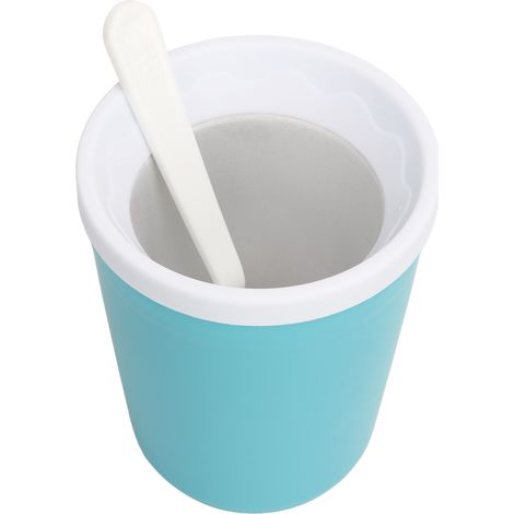 Slush-Becher ohne Stecker, DIY-Schnellgefrierbecher für Säfte und Getränke, blau, 1 Stück (1/5)