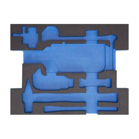 GEDORE 2690039 - Insert en mousse vide en haut (couvercle) , EI-1100-03-600 D (1/2)