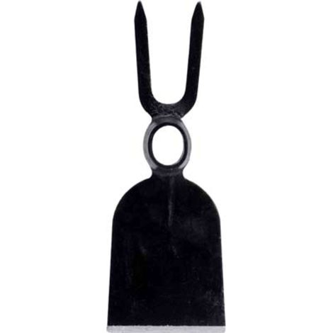 ZAPPA BIDENTE TOSCANA OCCHIO OVALE 335 ORSATTI - ACCIAIO FORGIATO GR 480 MM 80X280 SM.MM 45X35 - 2 pezzi