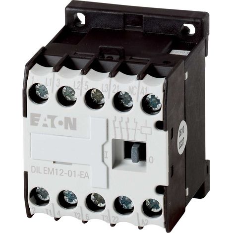 Contattore di potenza 12A 3P 230V AC 0Z 1R DILEM12-01-EA (230V 50HZ, 240V 60HZ) 189989