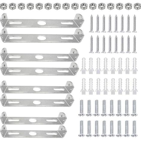 Ceiling Mount Bracket, 80/90/100/110 mm Mounting Bracket Kit, Wall Light Brackets, for Home Office Ceiling Hanging Wall Light (1/5)