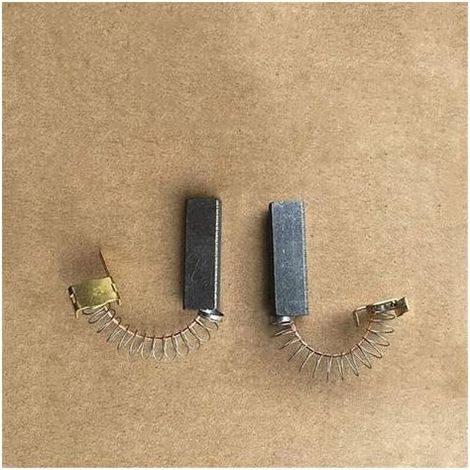 pair 2pcs Balais de charbon moteur d\\\\'aspirateur pour Philips Midea Haier Sanyo 6.5 x 10 x 32mm (1/3)