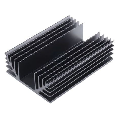Dissipateur thermique RS PRO 125 x 88 x 35mm, 1.25°C/W ( Prix pour 1 )