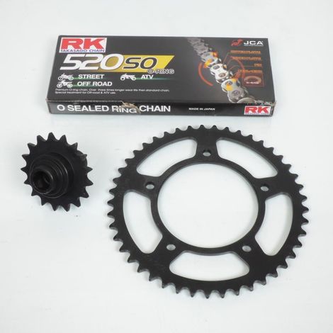 Kit chaîne FE pour scooter Yamaha 530 T-Max 2017-2020 17x45 dents (1/2)