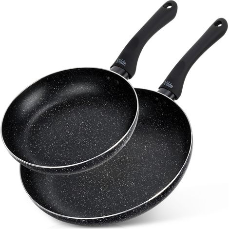 Set di 2 padelle in granito Black Line da 20/28 cm. (1/5)