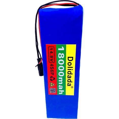 14.8V/16.8V 18AH High-Capacity 18650 Lithium Battery Pack - Portable External Backup/Reservoir Power Supply (1/3)