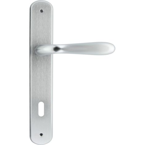 1PZ MANIGLIA GOCCIA 8/90 CROMO SATINATO (1/2)