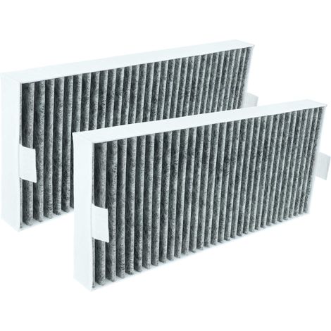 vhbw 2x Aktivkohlefilter kompatibel mit Miele DAC Kochfeldabzug