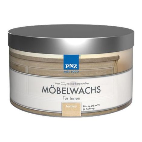 PNZ Möbelwachs (farblos) 0,50 l - 07700 (1/4)
