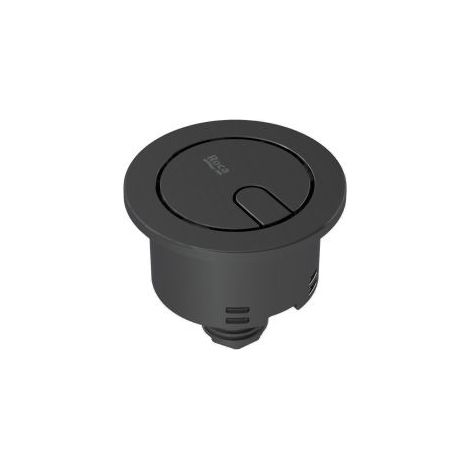 ROCA AH00112NBR Pulsador Doble Descarga Plus D8 Color Negro Mate - ref: AH00112NBR