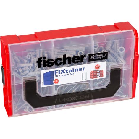 Fixtainer FISCHER SX 6/8/10 mit Schrauben – 210 Einheiten 567894 (1/4)