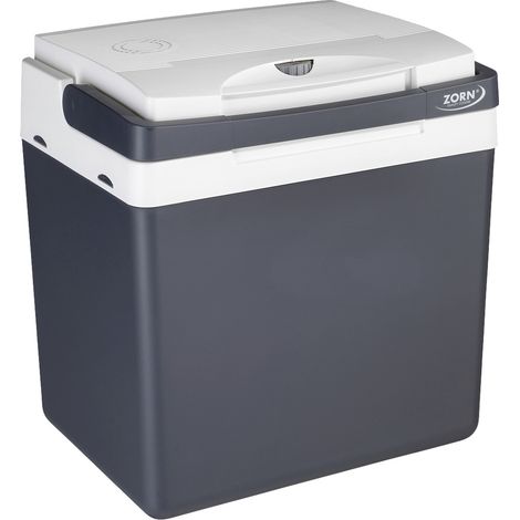 ZORN Z 26 LNE AC/DC Kühlbox EEK: E (A - G) Thermoelektrisch 12 V, 230 V/AC Weiß/Schwarz 25 l -17 °C