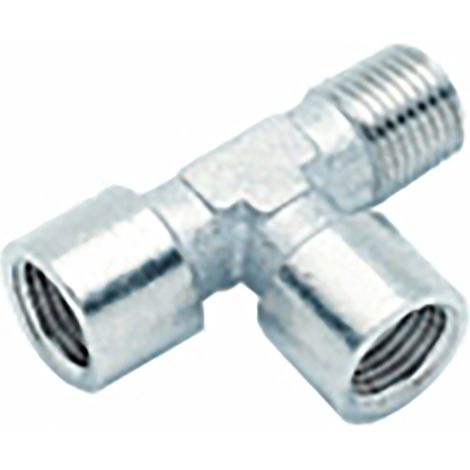 Montage RS PRO BSPP 1/8" mâle BSPP 1/8" femelle en Laiton, T (1/2)