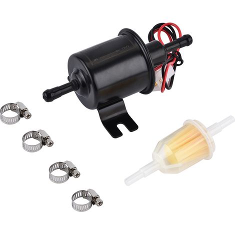 12V Pompe à Carburant Électrique Universelle pour Essence Diesel Automobile Inline (M) (1/5)