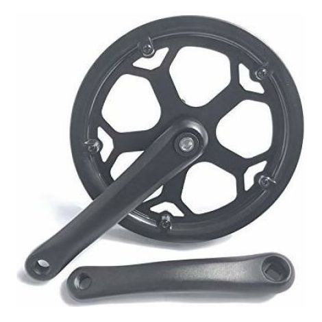 Pédalier - 48 Dents - Trou Carré - Bras De Manivelle 170 Mm - Pour Vélos Pliants Et Vélos Électriques - 1 Pièce (1/5)