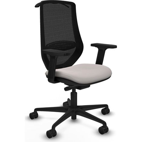 Piqueras et Crespo D036N0H Chaise de Bureau Blanc Confortable