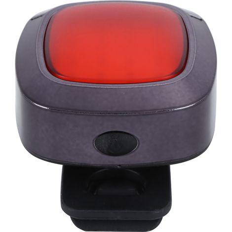 Feu arrière de vélo intelligent à induction COB pour VTT, rechargeable par USB. (1/5)