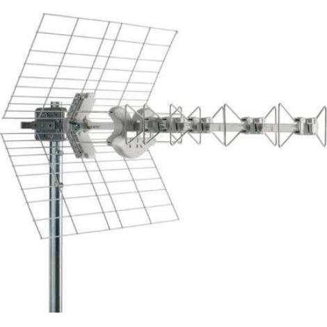 Fracarro blu5hd 5g antenna biconica blu 5hd 700 filtro 5g e 4g lte e riflettore a griglia 217914