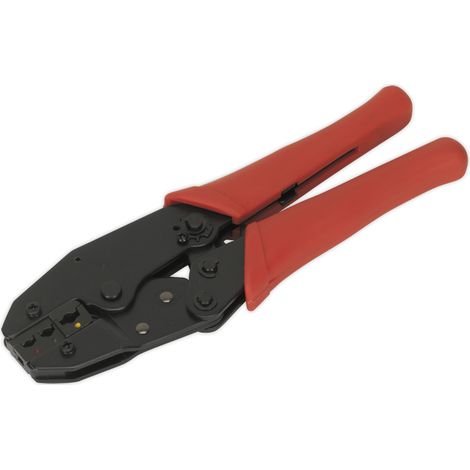 Sealey Siegen Ratchet Crimping Tool Insulated Terminals S0604 (1/2)
