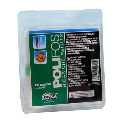 6 PZ RICARICA POLIFOSFATO IN PASTIGLIE POLIFOS- Blister 6 pz- FACOT- pezzi 1