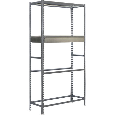 Simonrack Étagère métallique gris 2000x1200x400 mm (1/4)