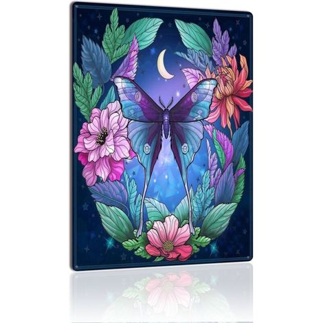 Plaque en Métal Rétro Décorative pour Café de la Campagne, Atmosphère Rustique et Bonne Humeur 30x20 cm. (1/5)