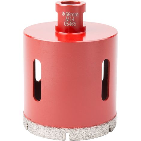 Couronne de perçage pour carrelage STIER M14, diamètre 68 mm