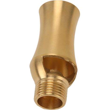 Buse d'arrosage pour bassin et fontaine, tour de glace en cuivre, cascade en cèdre, tête de pulvérisation pour bassin de jardin, filetage mâle G1/2 po, 7,1 cm (1/5)