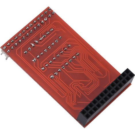 32-Bit-GPIO-Erweiterungsmodul, 8-Bit-Ein-/Ausgangs-I/O-Erweiterungsadaptermodul für Raspberry Pi (1/5)