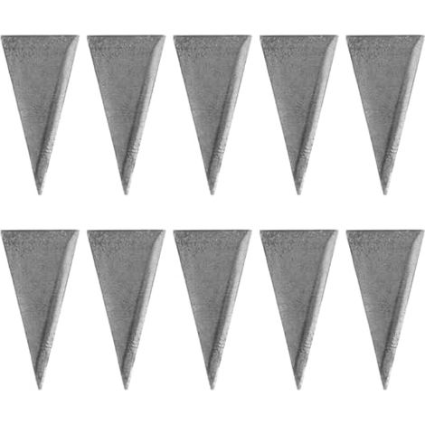 Lot de 20 chevilles triangulaires en bois pour hache - Poignée de hache - Poignée de hache - Poignée en acier (1/5)