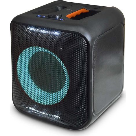 Haut-parleur bluetooth 150W avec subwoofer 5,25" – Effet stroboscopique – Autonomie 5h – SPPT2450BK – Nedis