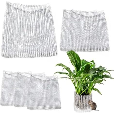 Lot de 6 sacs de protection en maille pour fruits et plantes de jardin (60 x 60 cm) (SKU produit : 96541560 SKU Offre : mkh25.7.1-12) (1/4)