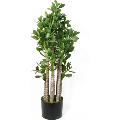 Artificial Deluxe 75cm Green Jade Plant (1/5)