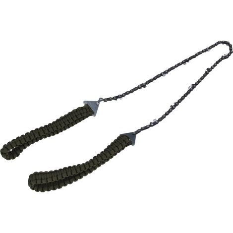 Tronçonneuse de poche de 61 cm (24 pouces), scie à bois portable pour le jardin et les activités de plein air comme le camping et le jardinage – tronçonneuse manuelle avec lanceur à corde (1/5)
