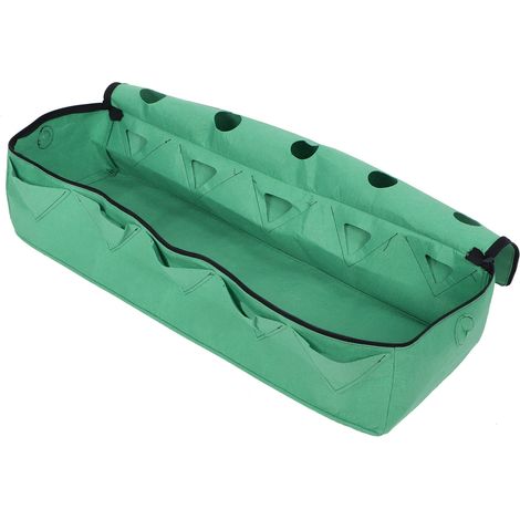 Sac de culture rectangulaire en feutre pour plantes, fruits et légumes, 96x38x25cm (1/5)