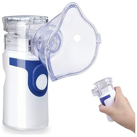Mini portable steam humidifier for adults and children Gray (dark blue) (1/5)