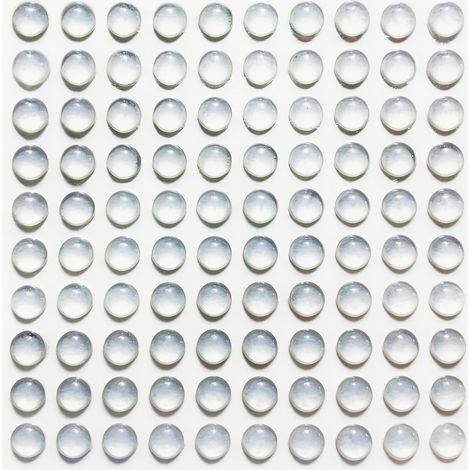 100 Stück Gummifüße, selbstklebende Dämpferpads, Türstopper, selbstklebende schallabsorbierende Pads, kleine transparente Soft-Close-Stoßstangen für Möbel und Schränke, 9 mm Durchmesser x 3 mm (transp (1/5)