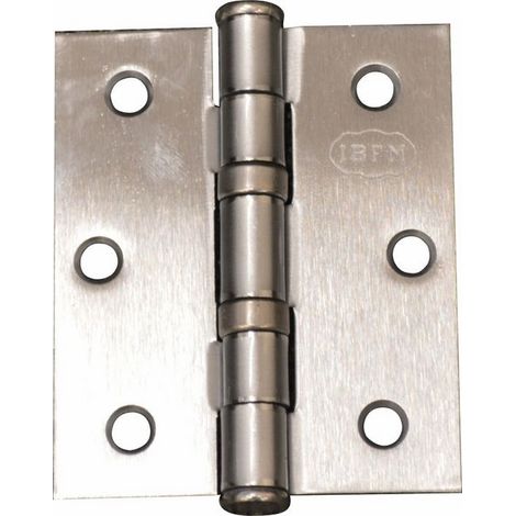 CERNIERA X PORTA A LIBRO 76X63MM 3X2,5 CROMO SAT.C/CUSC.SFERA "IBFM550"