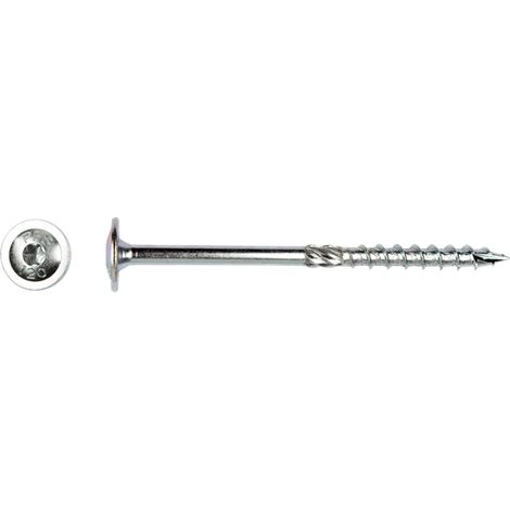 Tellerkopfschrauben Verzinkt 10 x 120 mm Torx 40 - Schachtel 50