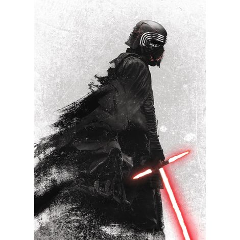 Papier peint panoramique enfant,moderne Star Wars Kylo Vader Ombre (1/4)