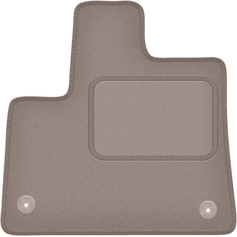 Beige Fahrermatte für: Citroen Berlingo III 7 Sitze (2018-)