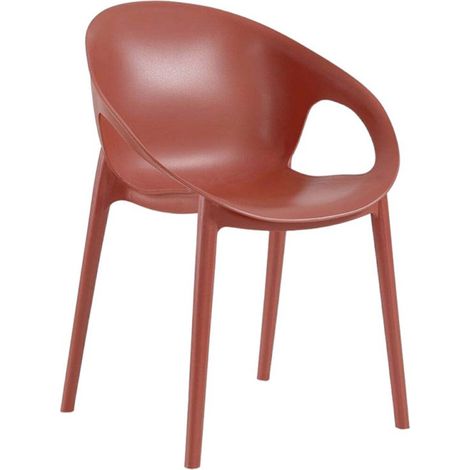 Fauteuil LOUNGE en polypropylène style contemporain pour extérieur