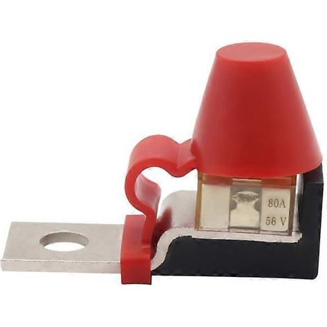 Kit de bloc de fusibles à bornes MRBF de Bay Marine-Supply, fusible de batterie compact pour applications marines - 80 A (1/5)