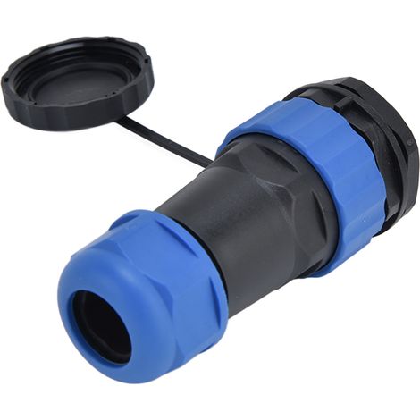 IP68 wasserdichte Klemmmutter für 250V 5A Luftfahrt-Elektrosteckdose, SP2819 Kabelverbinder, Schraubanschluss, Wasserschutz, industrielle Anwendung. (1/5)