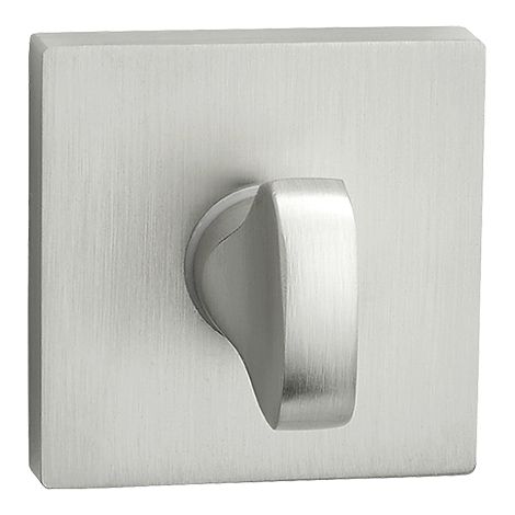 Quadratische WC-Rosetten, Türgriffplatten für den Innenbereich, Satin, Sambia