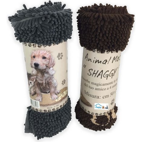 TAPPETO MAGICO PER CANE-GATTO ANIMAL SHAGGY Marrone (1/3)
